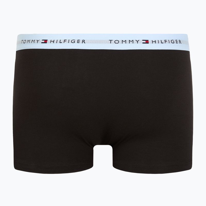 Tommy Hilfiger Herren Boxershorts Repeat Logo Trunks 7 Paar Breezy Blau/Premium Grün/Premium Rot/Schwarz 3