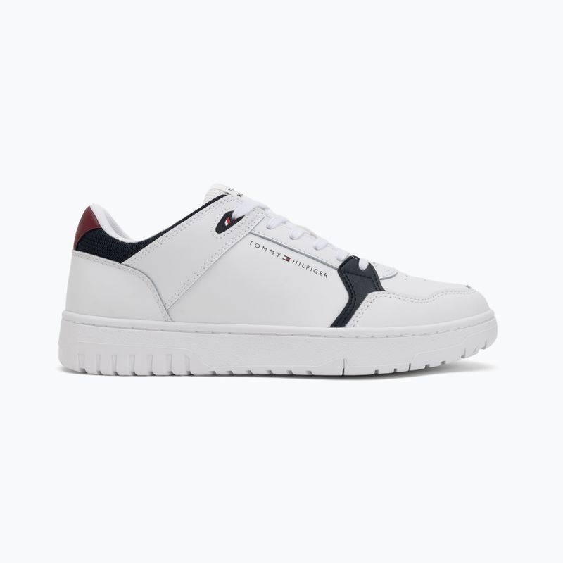 Herren Tommy Hilfiger Basket Core Lite Lth Mix weiß Schuhe 2