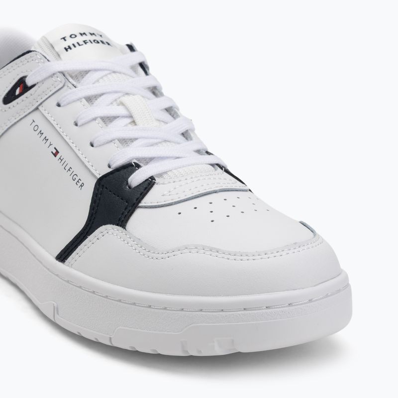 Herren Tommy Hilfiger Basket Core Lite Lth Mix weiß Schuhe 7