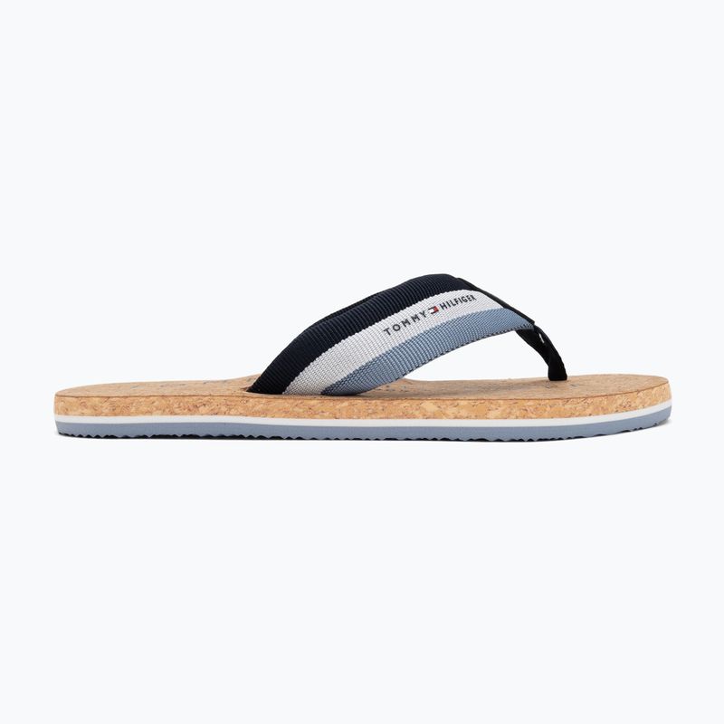 Tommy Hilfiger Herren Cork Beach Wüste Himmel Flip Flops 2