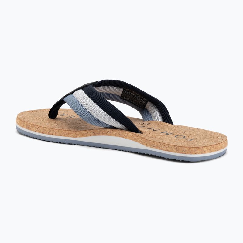 Tommy Hilfiger Herren Cork Beach Wüste Himmel Flip Flops 3