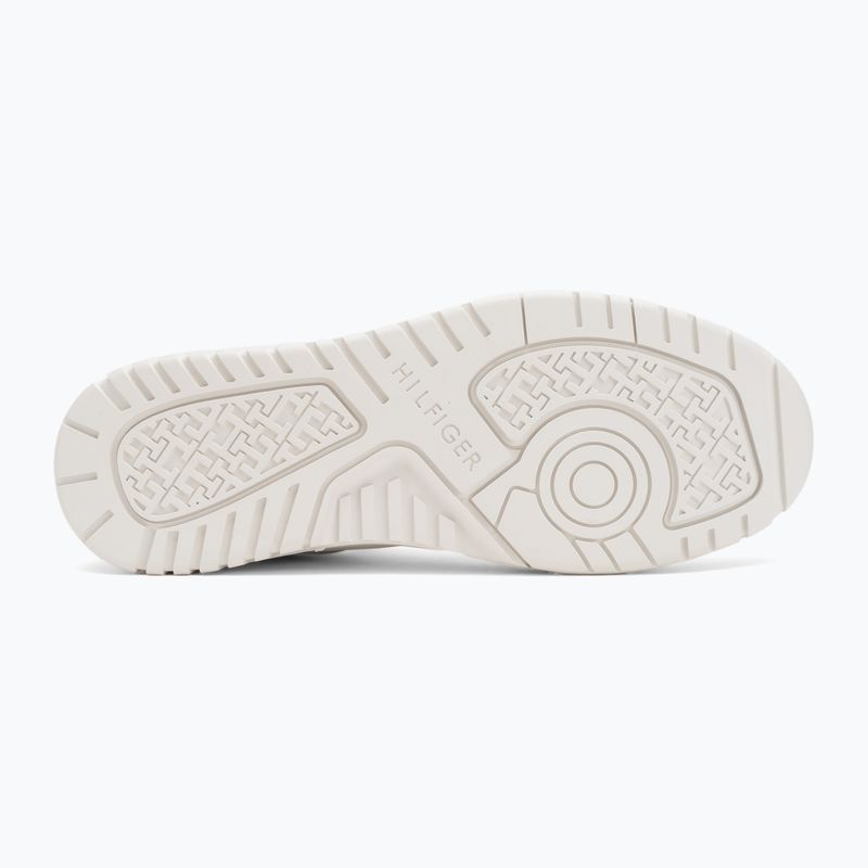 Herren Tommy Hilfiger Basket Core Lite Lth Mix ecru Schuhe 4