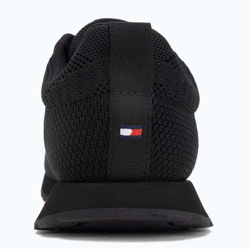 Tommy Hilfiger Herrenschuhe New Runner Eva Corpo Knit schwarz 6