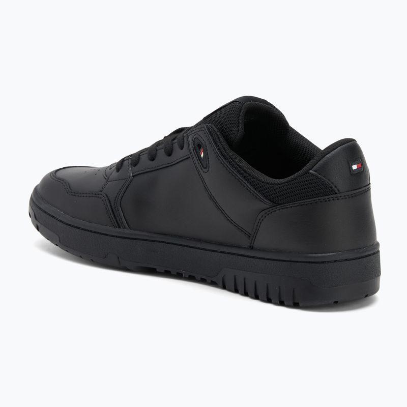 Herren Tommy Hilfiger Basket Core Lite Lth Mix schwarz Schuhe 3