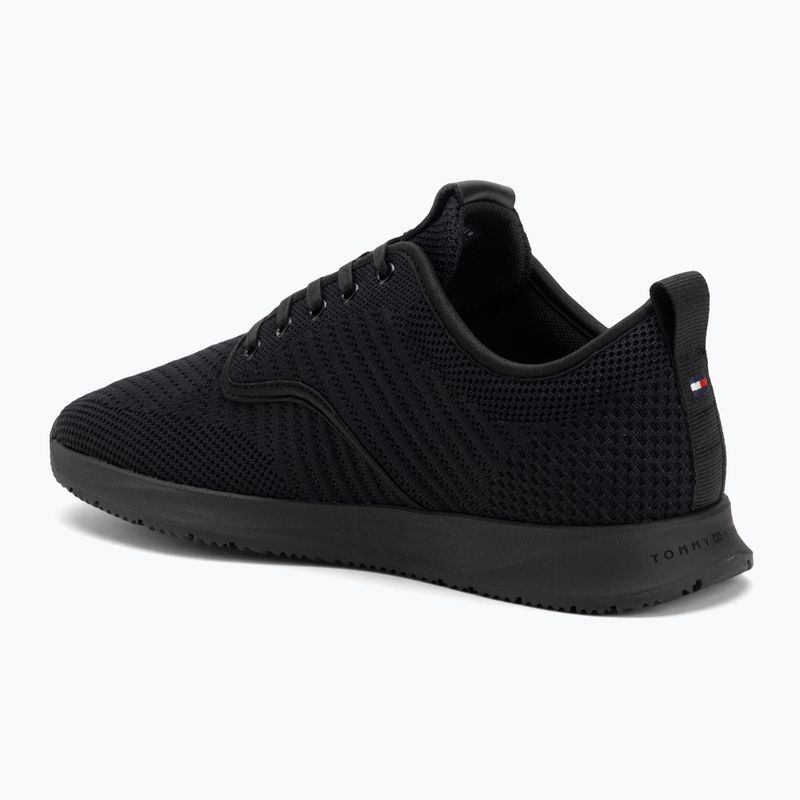 Tommy Hilfiger Herrenschuhe Newport 3D Premium Knit schwarz 3