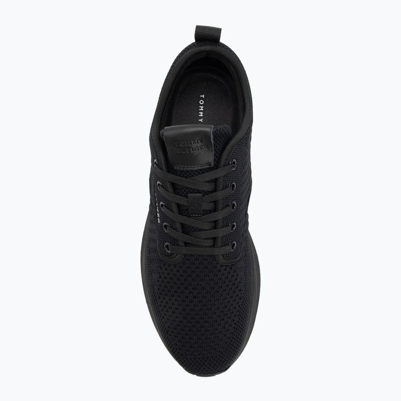 Tommy Hilfiger Herrenschuhe Newport 3D Premium Knit schwarz 5