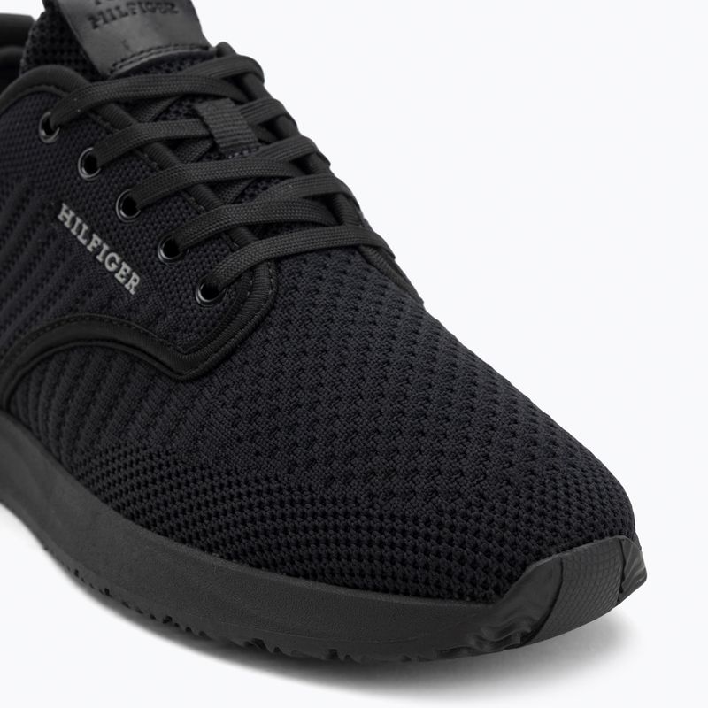 Tommy Hilfiger Herrenschuhe Newport 3D Premium Knit schwarz 7