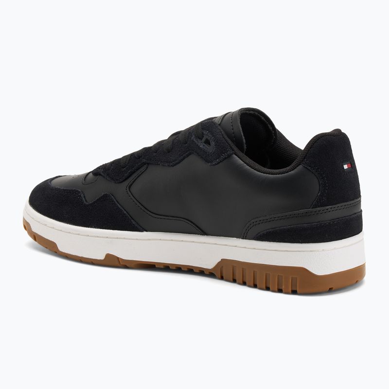 Tommy Hilfiger Basket Better Mix Lth schwarz Herrenschuhe 3