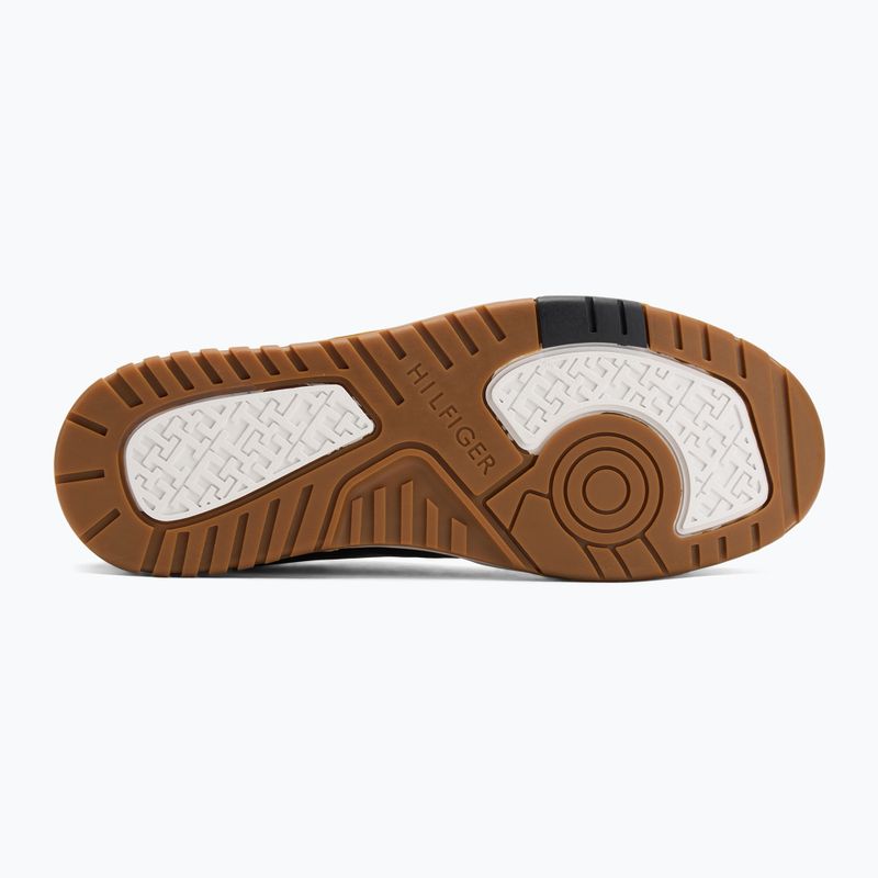 Tommy Hilfiger Basket Better Mix Lth schwarz Herrenschuhe 4