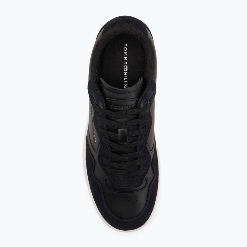 Tommy Hilfiger Basket Better Mix Lth schwarz Herrenschuhe 5