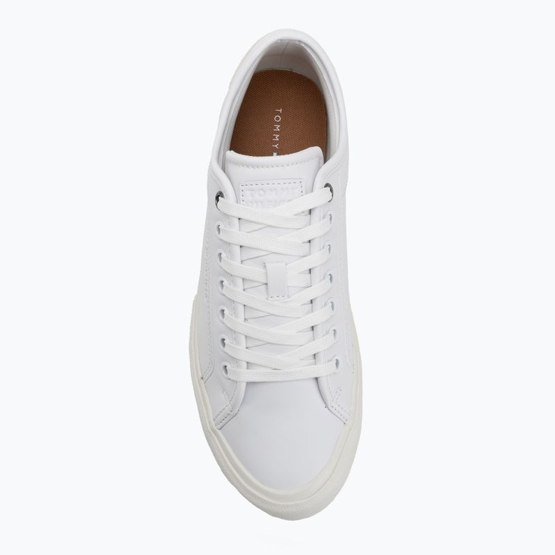 Herren Sneaker Tommy Hilfiger Street Leather Stitch white 5