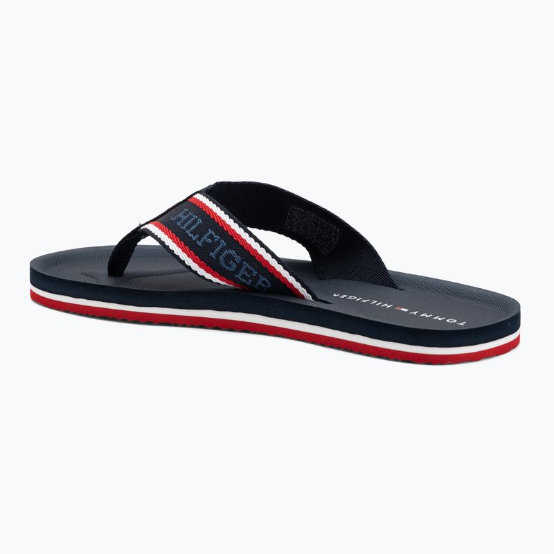 Tommy Hilfiger Comfort Beach Herren Wüste Himmel Flip Flops 3
