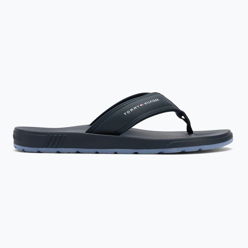 Tommy Hilfiger Herren Molded Comfort Beach Wüste Himmel Flip Flops 2