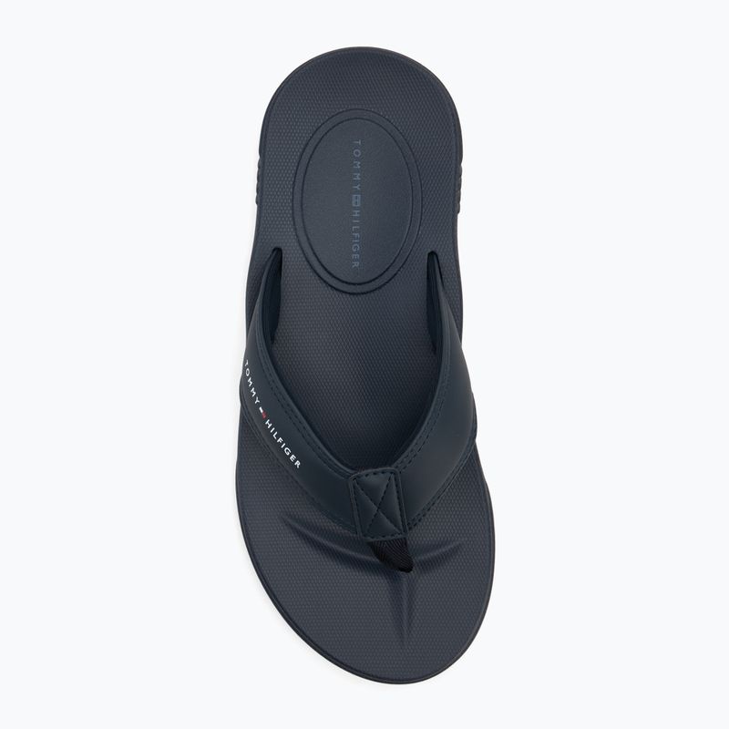 Tommy Hilfiger Herren Molded Comfort Beach Wüste Himmel Flip Flops 5