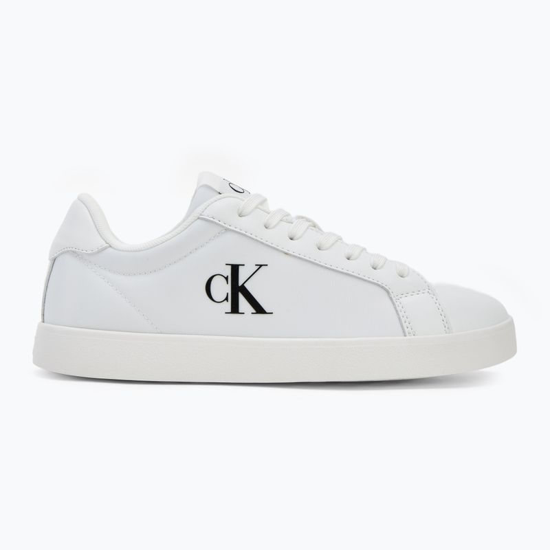 Damenschuhe Calvin Klein YW0YW01781 3 Cupsole Laceup PU MG bright white 2