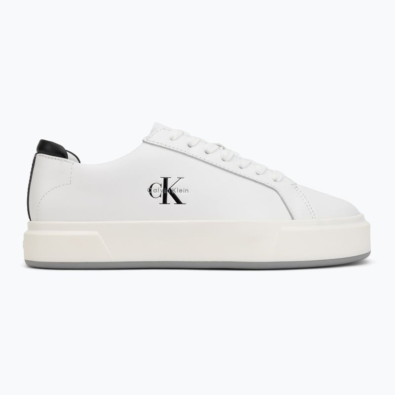 Damen-Schuhe Calvin Klein YW0YW01945 Basket Cups Laceup Leather bright white/black 2