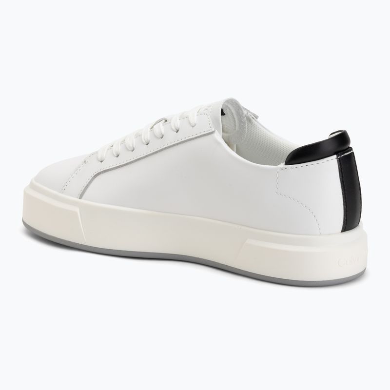 Damen-Schuhe Calvin Klein YW0YW01945 Basket Cups Laceup Leather bright white/black 3