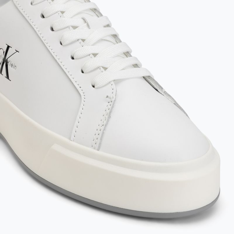 Damen-Schuhe Calvin Klein YW0YW01945 Basket Cups Laceup Leather bright white/black 7