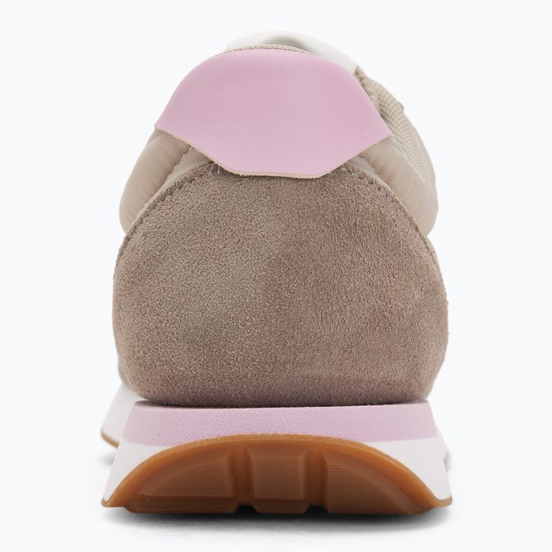 Damenschuhe Calvin Klein YW0YW01990 Retro Runner Lace Up Nylon MG chateau/taupe/fragrant lilac 6