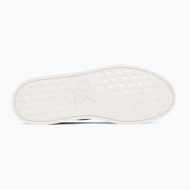 Damenschuhe Calvin Klein YW0YW01781 3 Cupsole Laceup PU MG burgundy/bright white 4