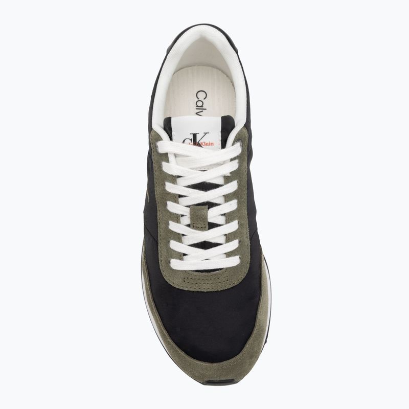 Herrenschuhe Calvin Klein YM0YM01361 Retro Runner Essential MIX MAT black/capers/bright white 5