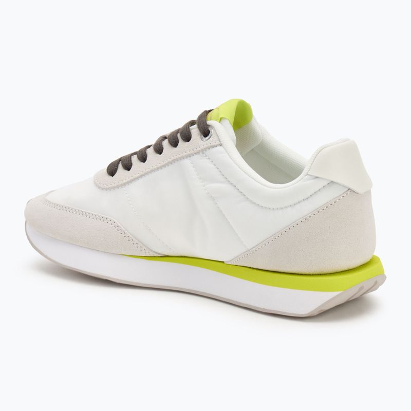 Damenschuhe Calvin Klein YW0YW01990 Retro Runner Lace Up Nylon MG white/evening primrose/lily white 3