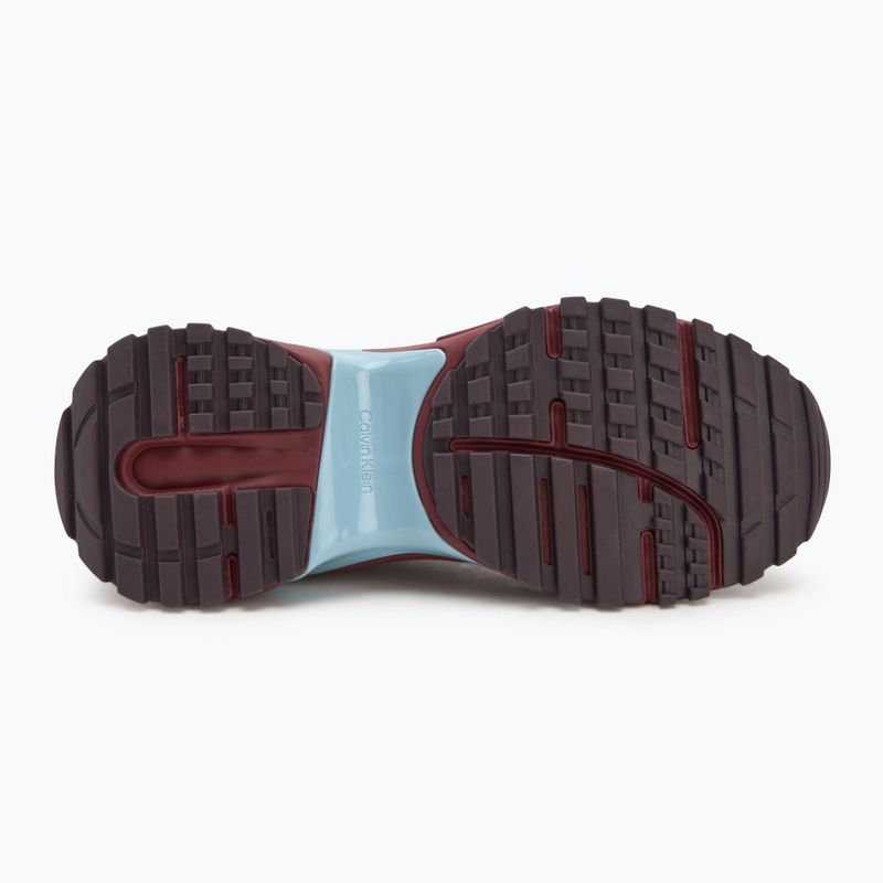 Damenschuhe Calvin Klein YW0YW01995 Hike Runner Casual Ny-Su AOP WN burgundy 4