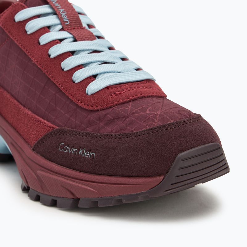 Damenschuhe Calvin Klein YW0YW01995 Hike Runner Casual Ny-Su AOP WN burgundy 7