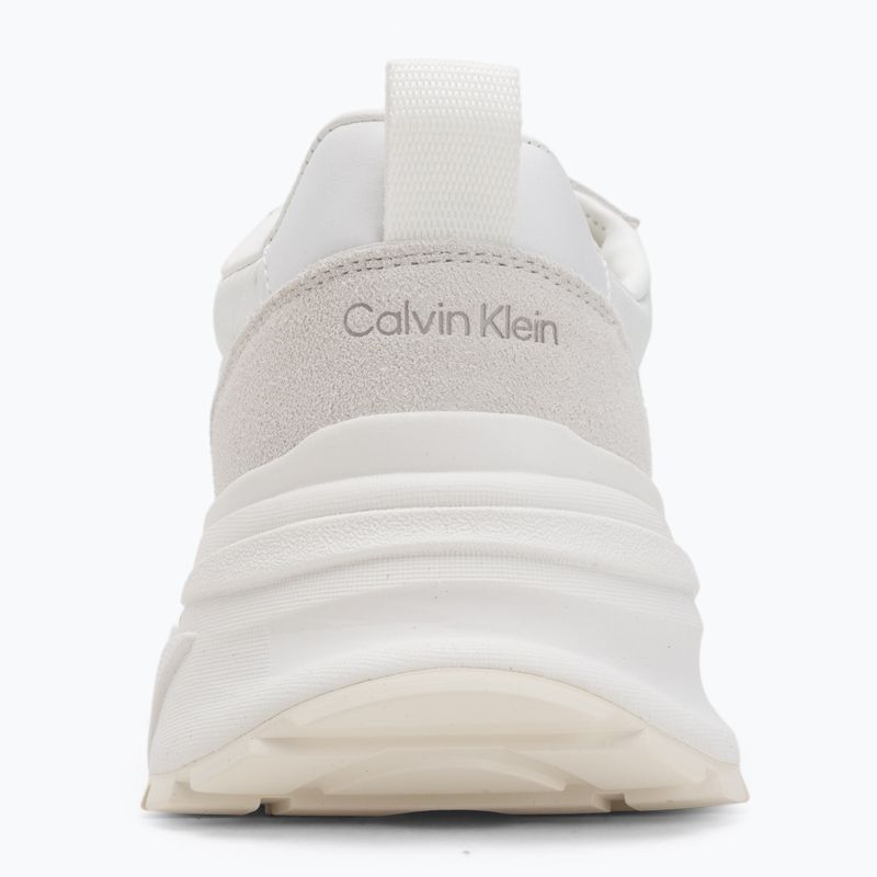 Damenschuhe Calvin Klein YW0YW01995 Hike Runner Casual Ny-Su AOP WN white/marshmallow/feather gray 6