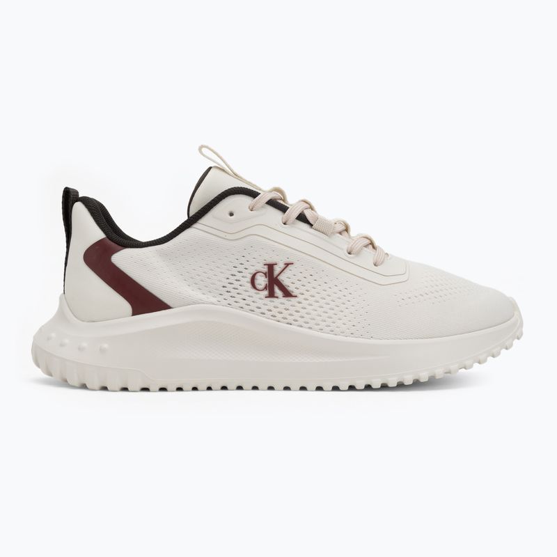 Damenschuhe Calvin Klein YW0YW01992 Eva Runner Drawstring Mix MG lily white/beluga/new maroon 2