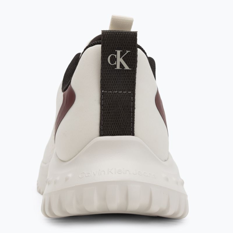 Damenschuhe Calvin Klein YW0YW01992 Eva Runner Drawstring Mix MG lily white/beluga/new maroon 6