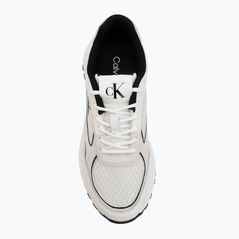 Damenschuhe Calvin Klein YW0YW02009 Hike Runner Mesh Mix MET MG bright white/black 5