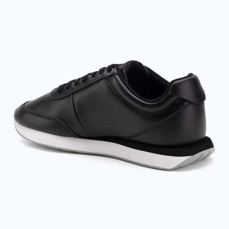Damen Sneaker Calvin Klein YW0YW01942 Retro Runner Lace Up Leather MG black/formal gray 3