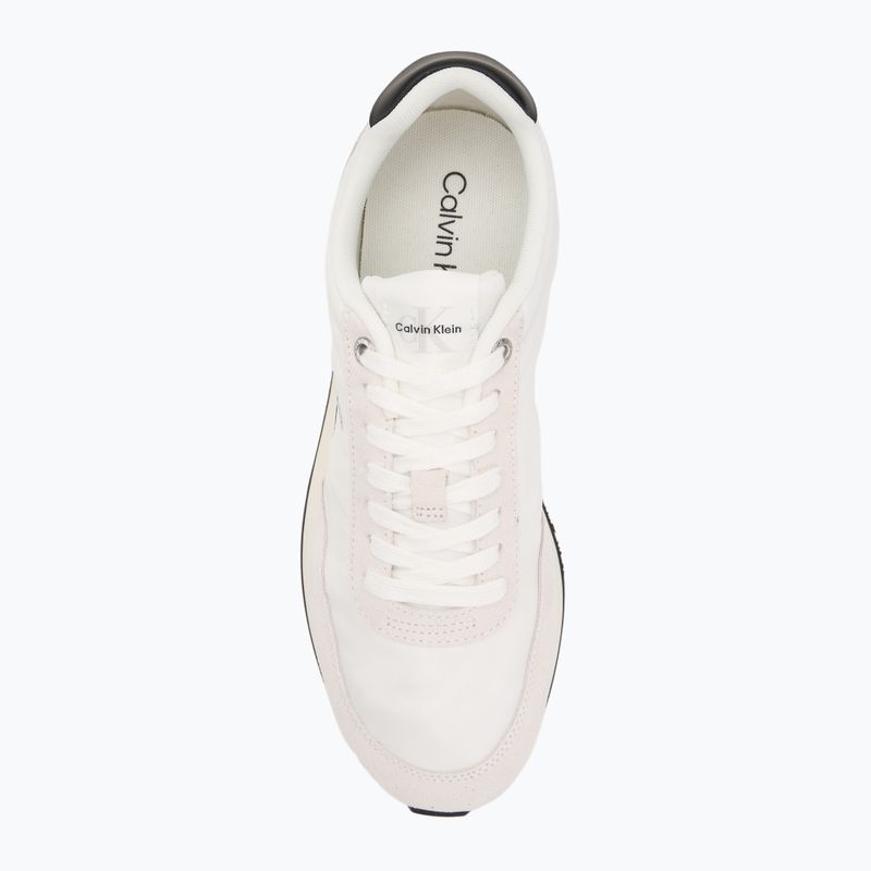 Herren-Sneaker Calvin Klein YM0YM01361 Retro Runner Essential MIX MAT bright white/black 5