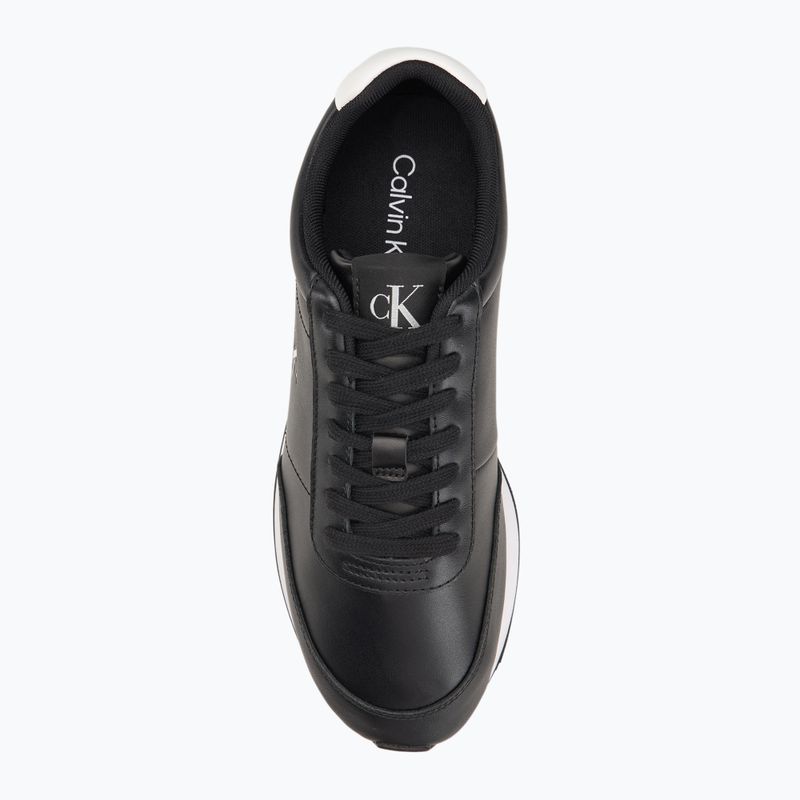 Herrenschuhe Calvin Klein YM0YM01355 Retro Runner Essential Leather black/bright white 5