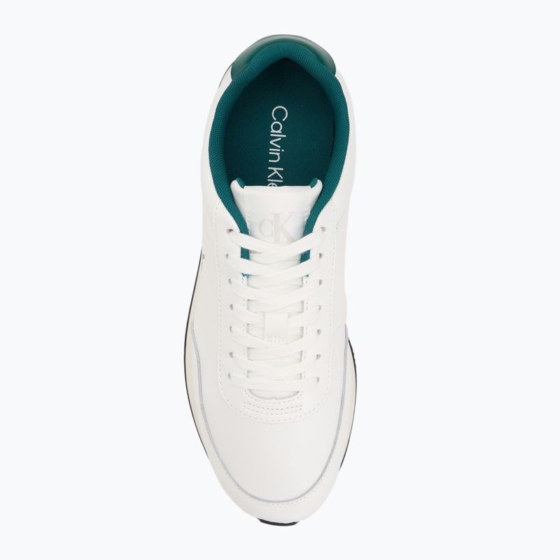 Herrenschuhe Calvin Klein YM0YM01355 Retro Runner Essential Leather bright white/galapagos 5
