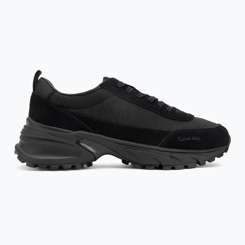 Herren-Sneaker Calvin Klein YM0YM01378 Hike Runner Casual Ny-Su AOP triple black 2