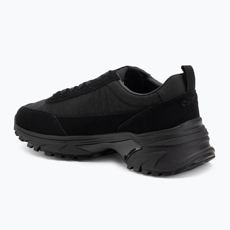Herren-Sneaker Calvin Klein YM0YM01378 Hike Runner Casual Ny-Su AOP triple black 3