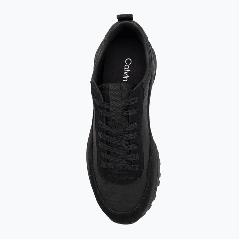 Herren-Sneaker Calvin Klein YM0YM01378 Hike Runner Casual Ny-Su AOP triple black 5