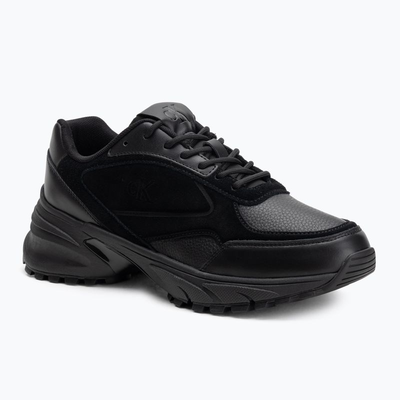 Herrenschuhe Calvin Klein YM0YM01289 Hike Runner HF Leather Mix triple black