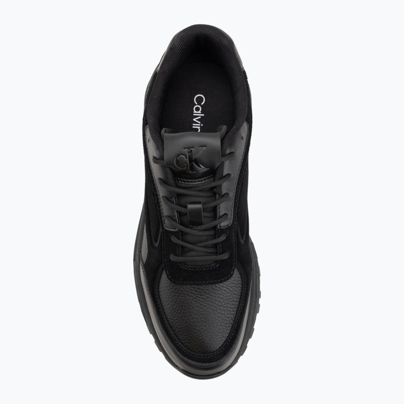 Herrenschuhe Calvin Klein YM0YM01289 Hike Runner HF Leather Mix triple black 5