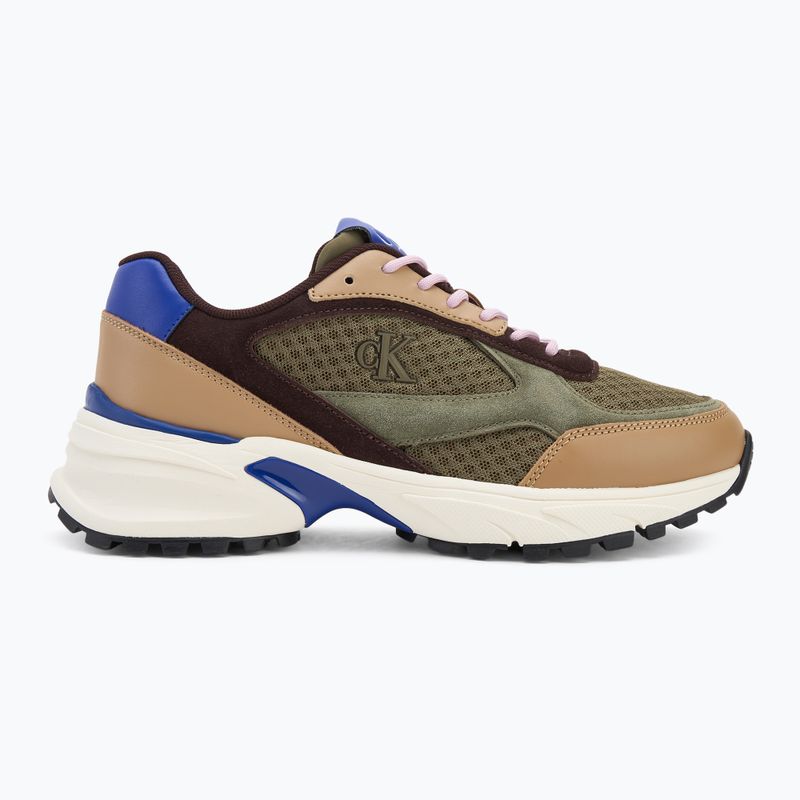 Herrenschuhe Calvin Klein YM0YM01379 Hike Runner Mesh MIX cumin/burnt out/khaki/purple blue 2