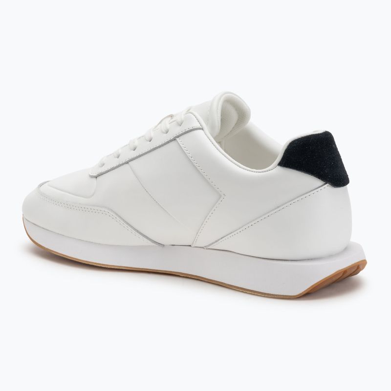 Herrenschuhe Calvin Klein YM0YM01381 Retro Runner Leather Tape bright white/black/gum 3