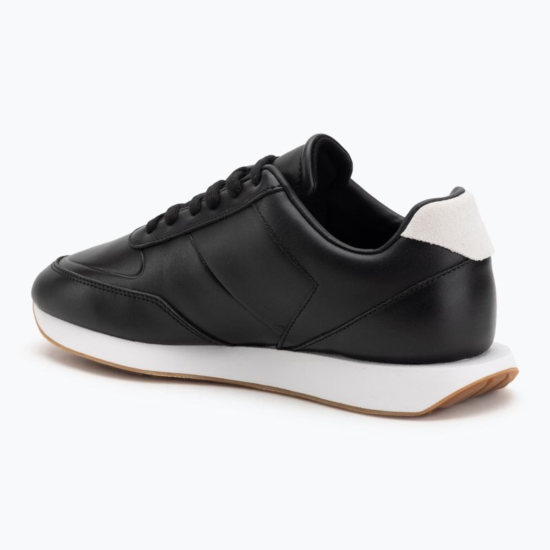 Herren Sneaker Calvin Klein YM0YM01381 Retro Runner Leather Tape black/bright white/gum 3