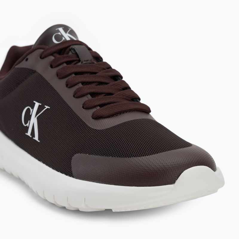 Damenschuhe Calvin Klein YW0YW01750 3 Eva Runner Mesh MG brown out/green haze 7