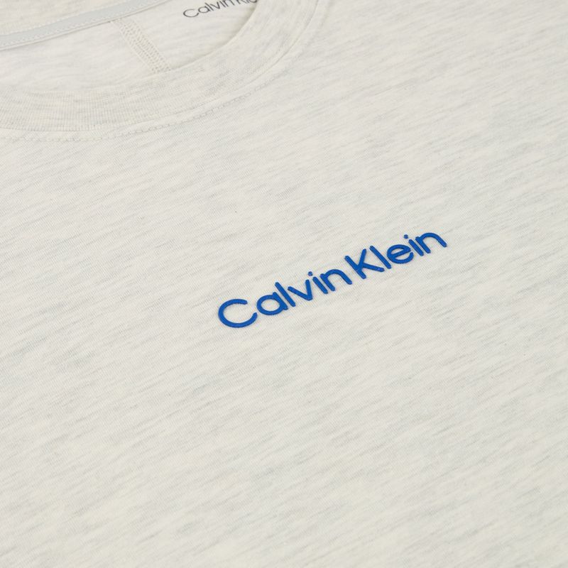 Calvin Klein Lifestyle Herren-T-Shirt in Schneeheide 3