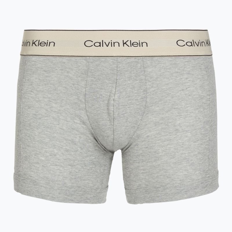 Herren-Boxershorts Calvin Klein LV00NB4447 Brief 3 pairs oyster gray/grey heather/white 5