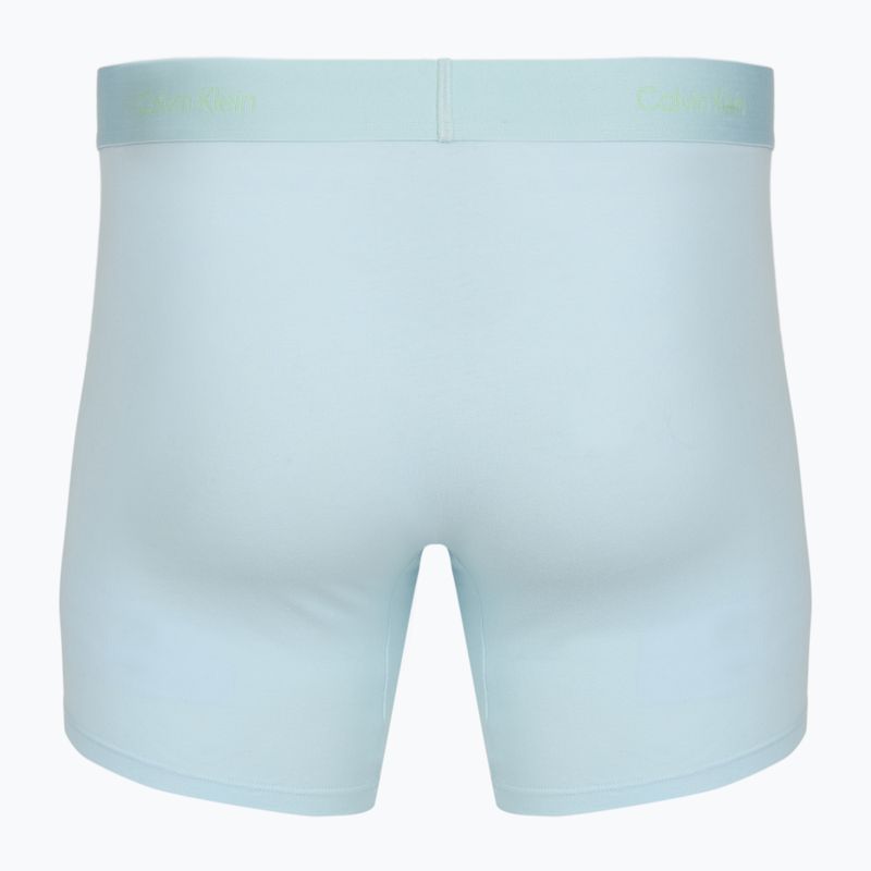 Boxershorts Calvin Klein LV00NB4477 Brief 3er-Pack patina green/shoreline/airidescenty blue 3