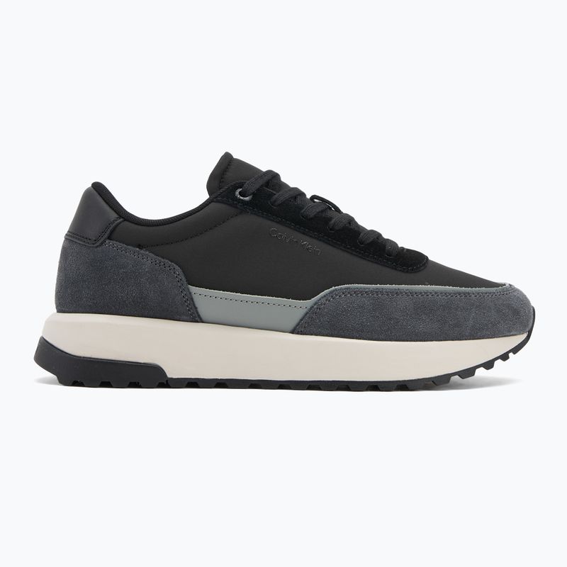 Herren-Sneaker Calvin Klein HM0HM01714 Low-Top mit Schnürung Repreve Mix magnet/black/granite road 2