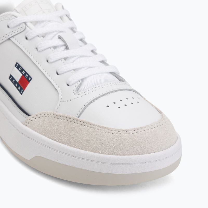 Herren Schuhe Tommy Jeans Cupsole Leather white 7